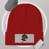 rose City Embroidered Beanie