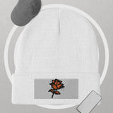 rose City Embroidered Beanie