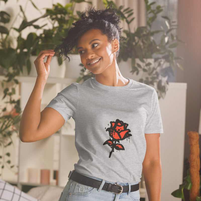 Rose Short-Sleeve Unisex T-Shirt