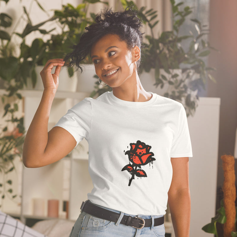 Rose Short-Sleeve Unisex T-Shirt