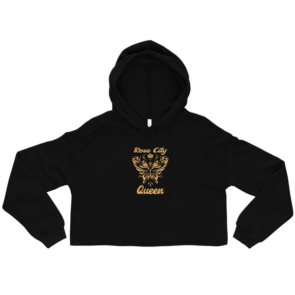 Butterfly crop hoodie